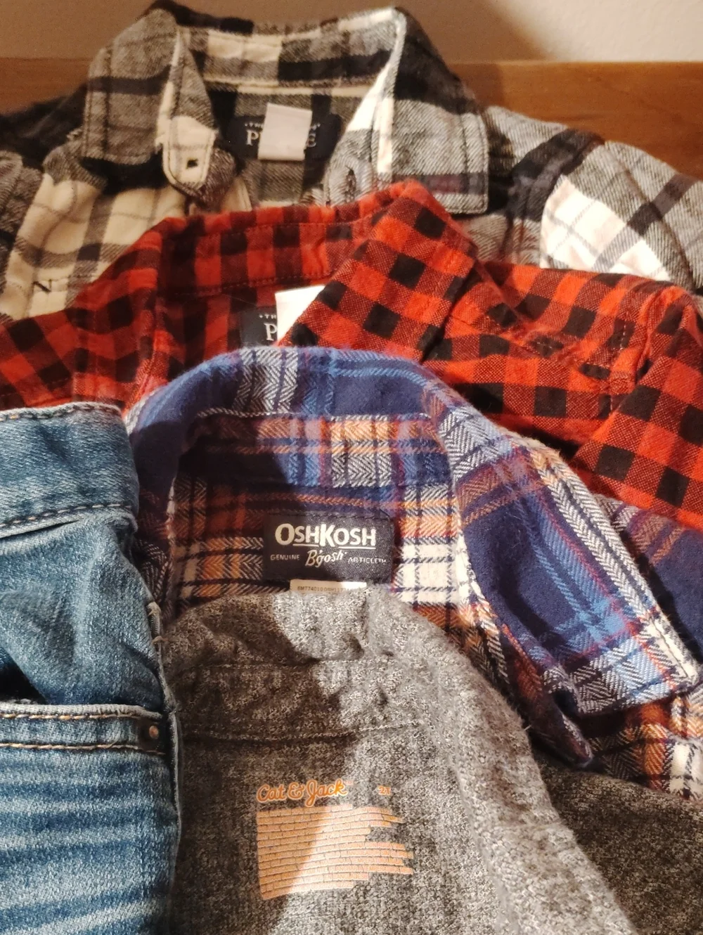 OshKosh Bgosh soft gray